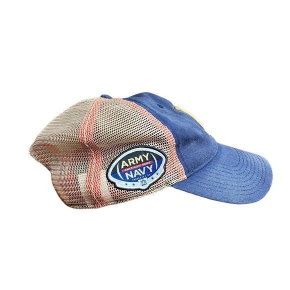 Army Black‎ Knights Breathable Mesh Adjustable Baseball Cap One Size Blue White - Picture 2 of 6